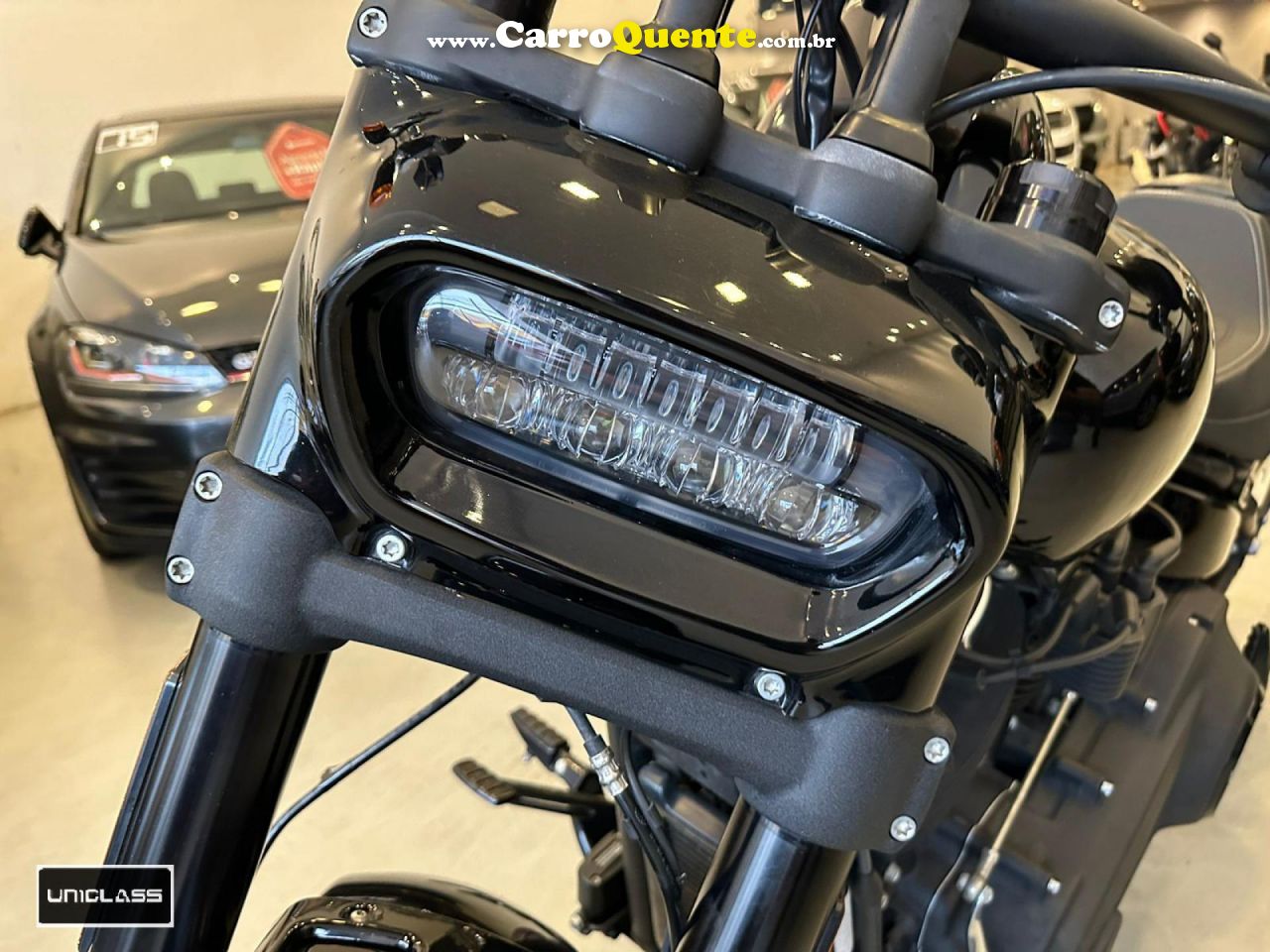 HARLEY-DAVIDSON   FAT BOB FXFB   PRETO 2019 1800 GASOLINA - Loja