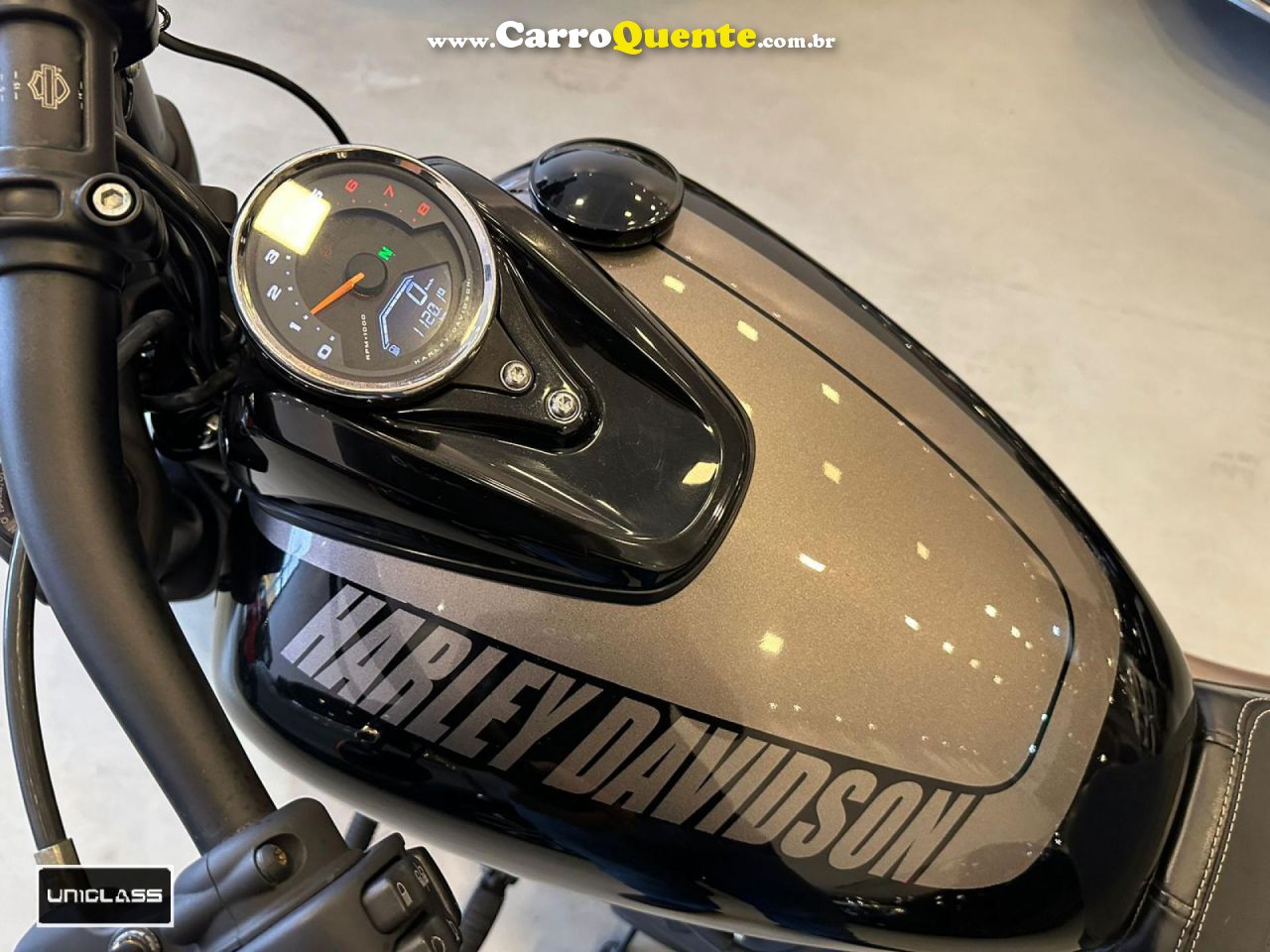 HARLEY-DAVIDSON   FAT BOB FXFB   PRETO 2019 1800 GASOLINA - Loja