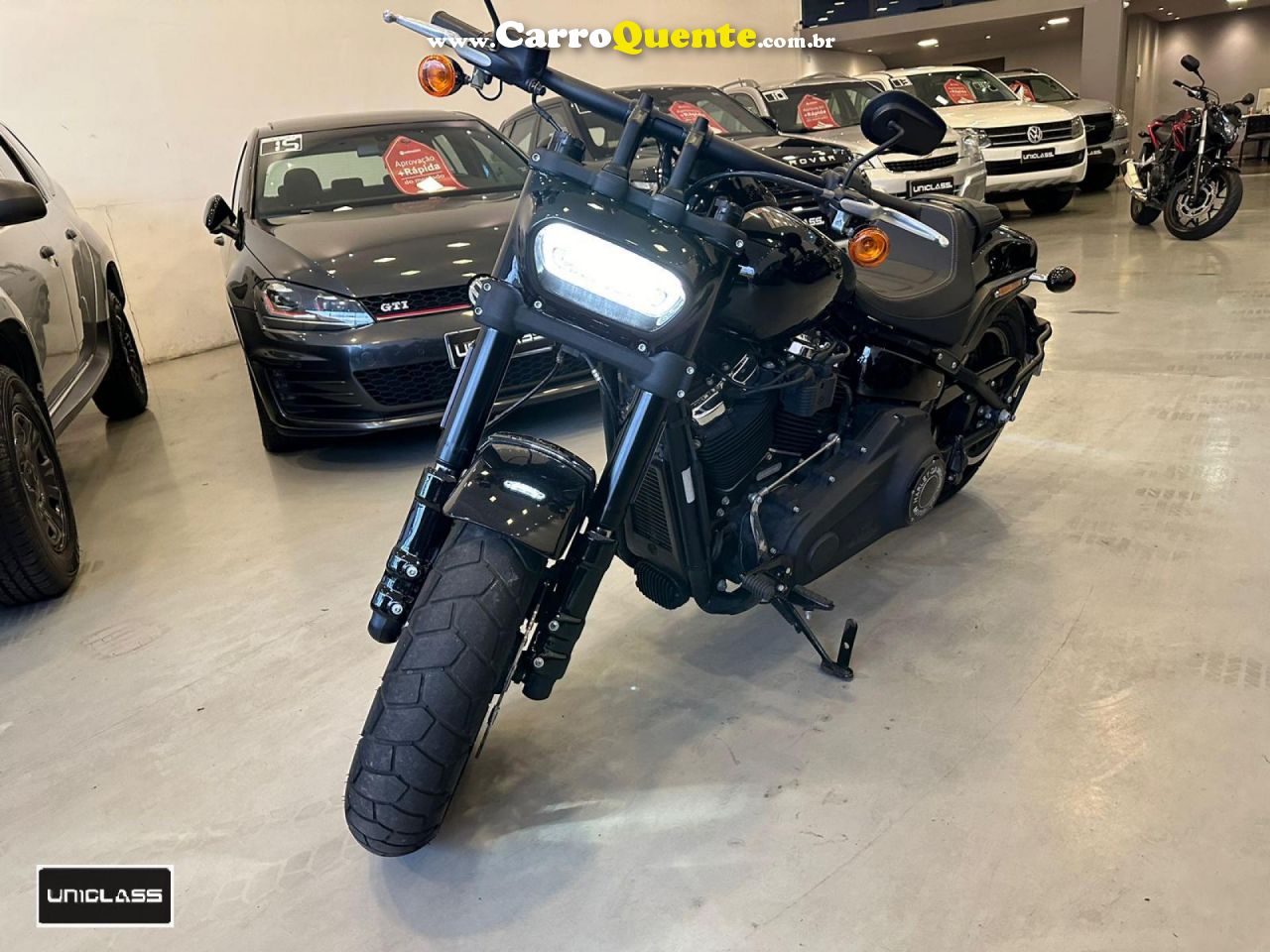 HARLEY-DAVIDSON   FAT BOB FXFB   PRETO 2019 1800 GASOLINA - Loja