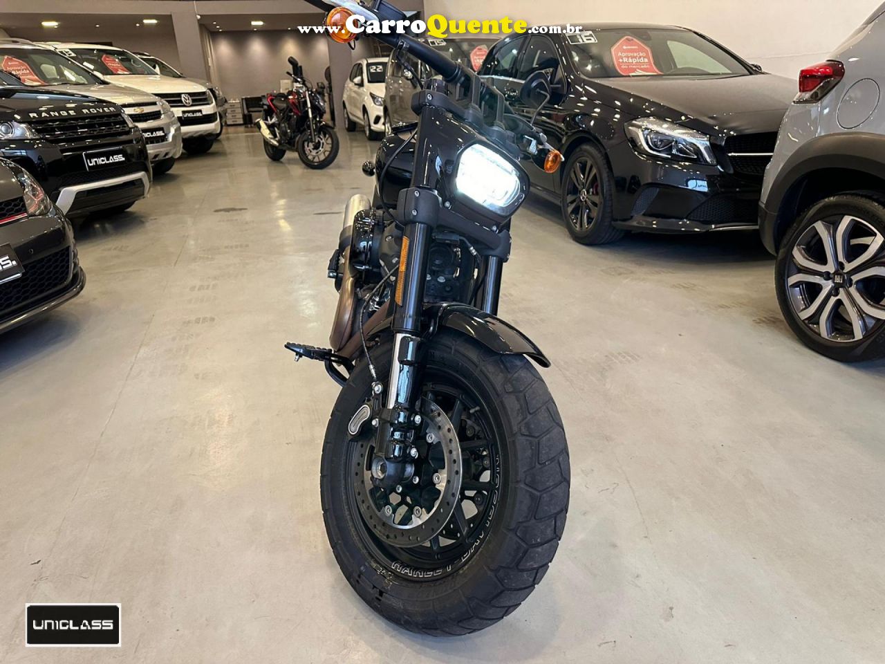 HARLEY-DAVIDSON   FAT BOB FXFB   PRETO 2019 1800 GASOLINA - Loja