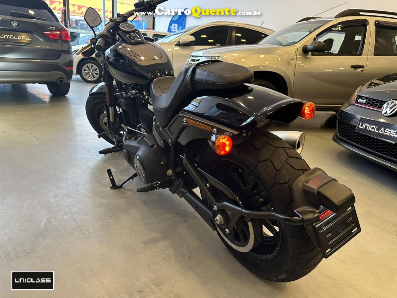 HARLEY-DAVIDSON   FAT BOB FXFB   PRETO 2019 1800 GASOLINA - Loja