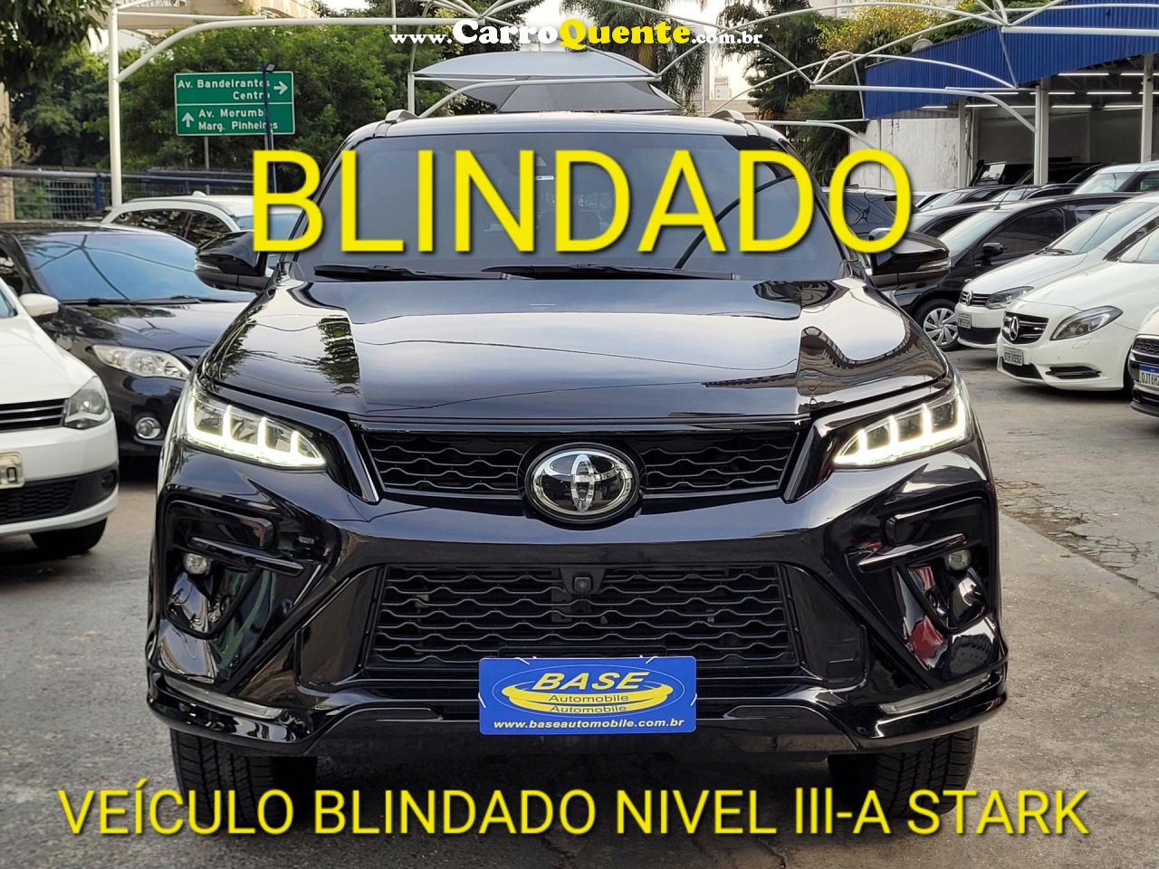 TOYOTA   HILUX SW4 GRS 2.8 TB 4X4 DIESEL AUT.   PRETO 2022 2.8 DIESEL - Loja