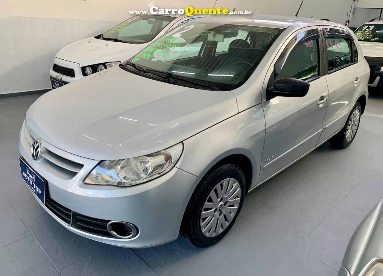 VOLKSWAGEN   GOL CITY (TREND)TITAN 1.0 T. FLEX 8V 4P   PRATA 2012 1.0 FLEX - Loja