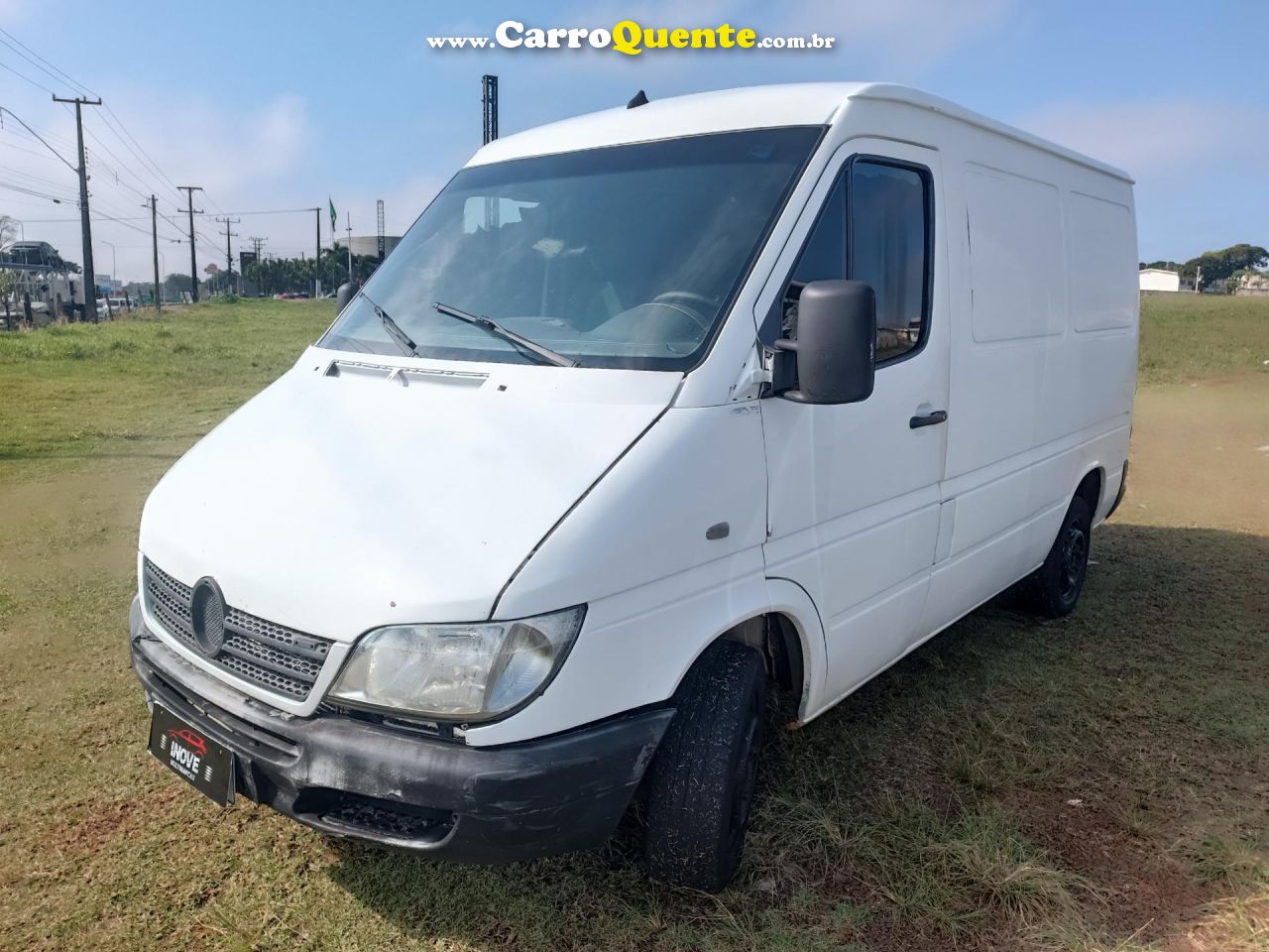 MERCEDES-BENZ   SPRINTER 313 FURGÃO CURTO 2.2 129CV DIES   BRANCO 2008 2.2 GASOLINA - Loja