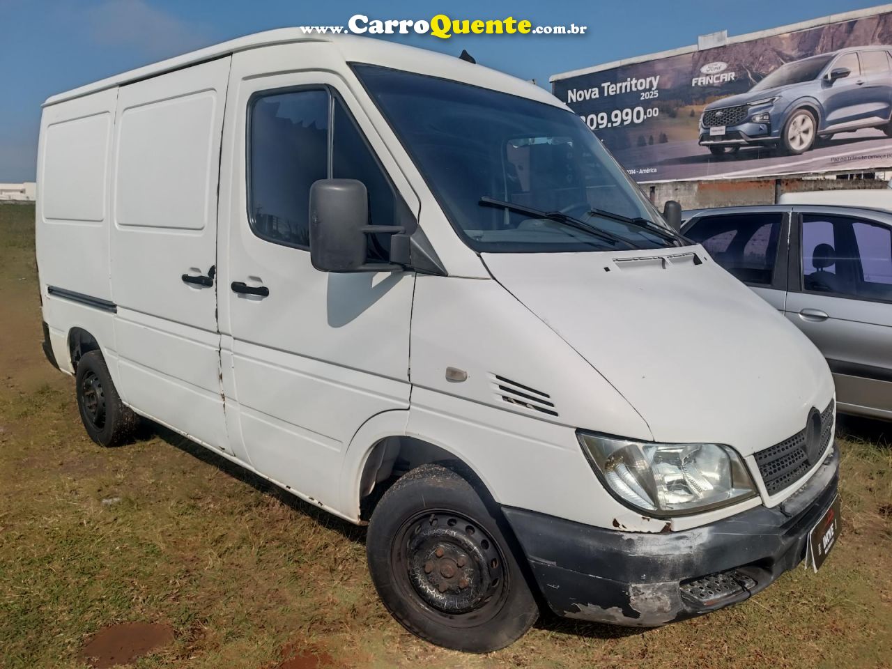 MERCEDES-BENZ   SPRINTER 313 FURGÃO CURTO 2.2 129CV DIES   BRANCO 2008 2.2 GASOLINA - Loja