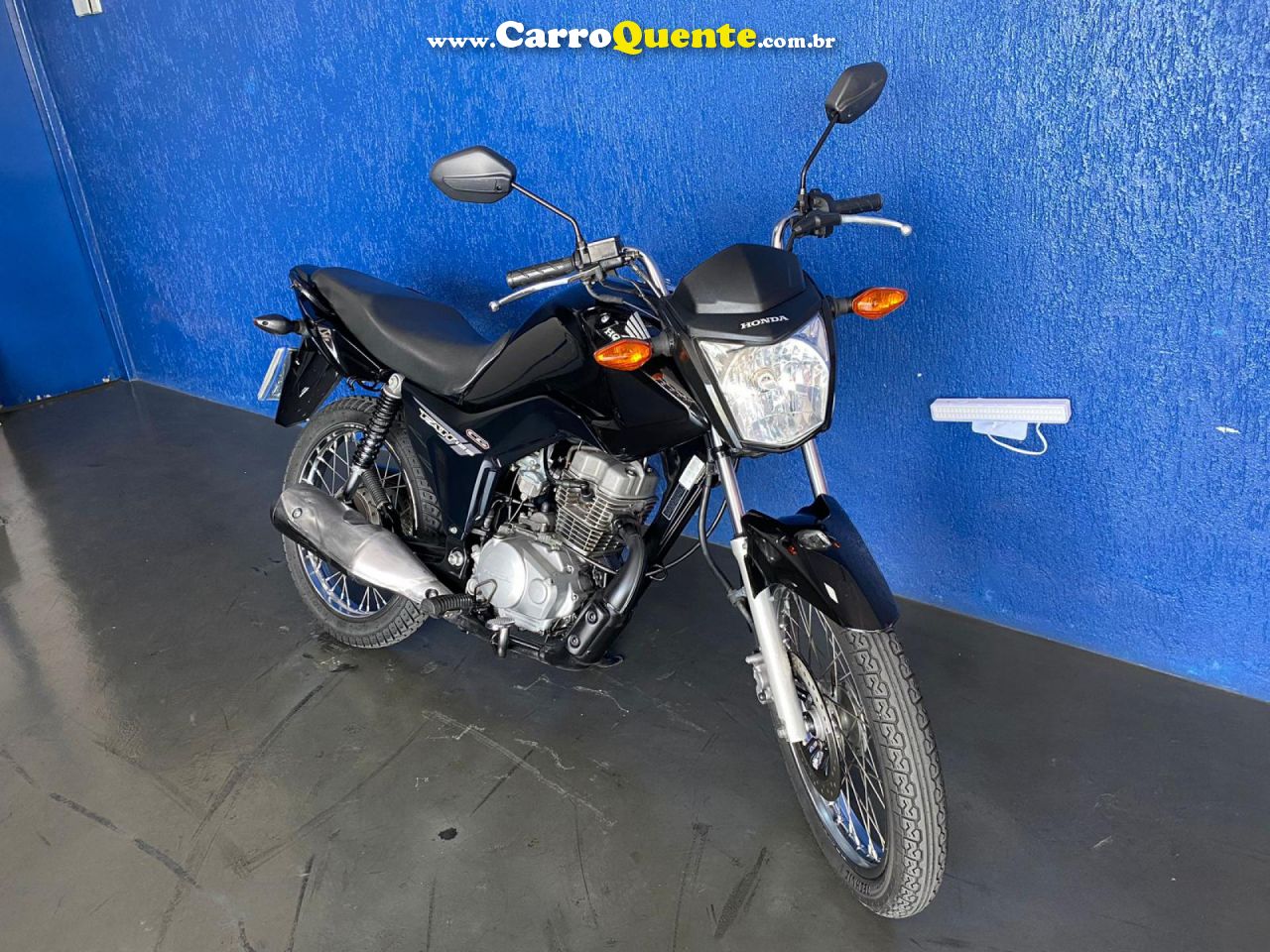 HONDA   CG 125 FAN ESD   PRETO 2015 125 GASOLINA - Loja