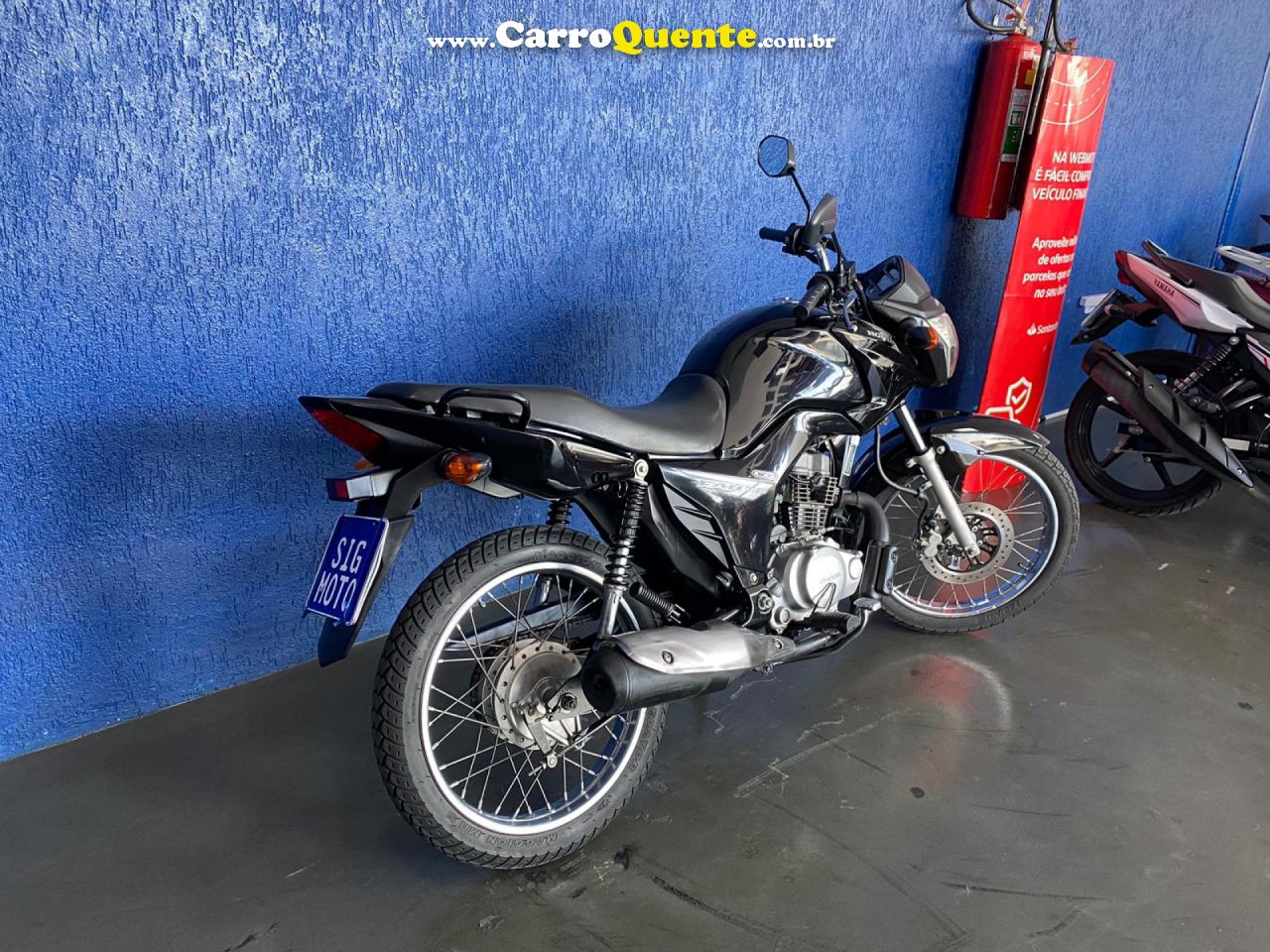 HONDA   CG 125 FAN ESD   PRETO 2015 125 GASOLINA - Loja