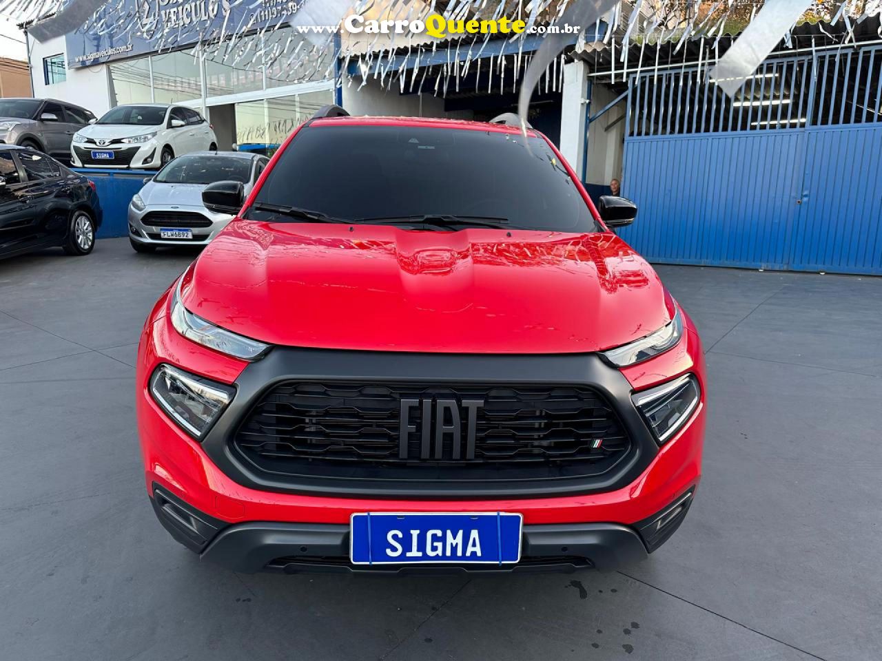 FIAT   TORO VOLCANO 1.3 T270 4X2 FLEX AUT.   VERMELHO 2023 1.3 FLEX - Loja