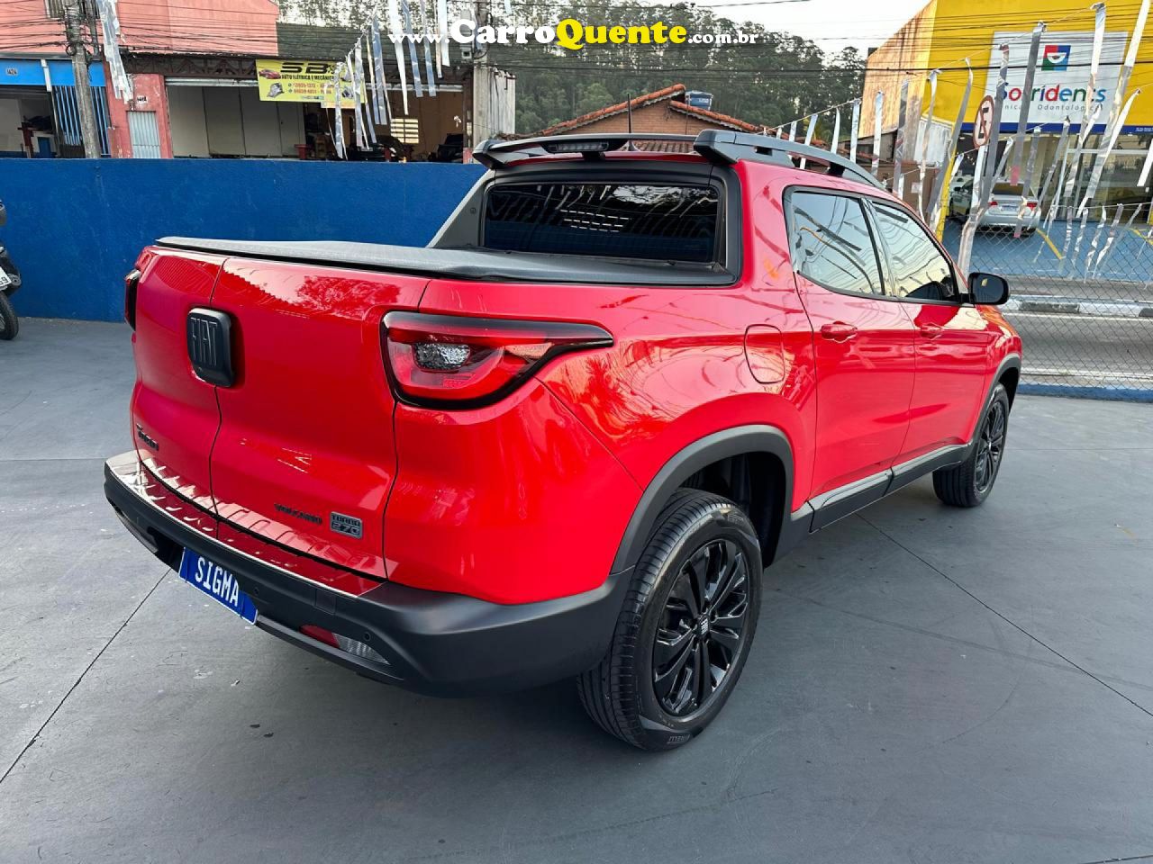 FIAT   TORO VOLCANO 1.3 T270 4X2 FLEX AUT.   VERMELHO 2023 1.3 FLEX - Loja