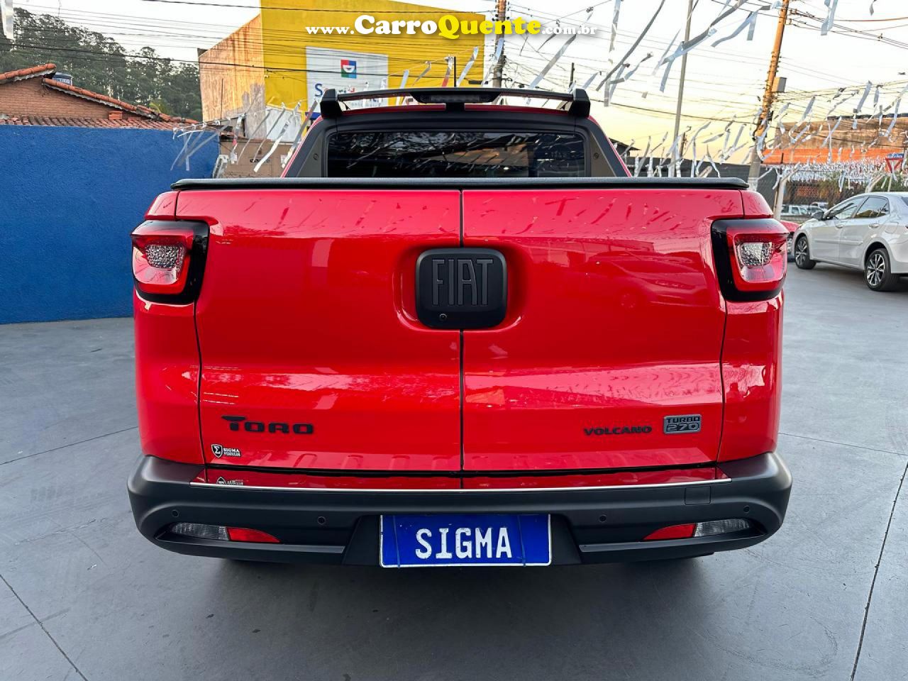 FIAT   TORO VOLCANO 1.3 T270 4X2 FLEX AUT.   VERMELHO 2023 1.3 FLEX - Loja