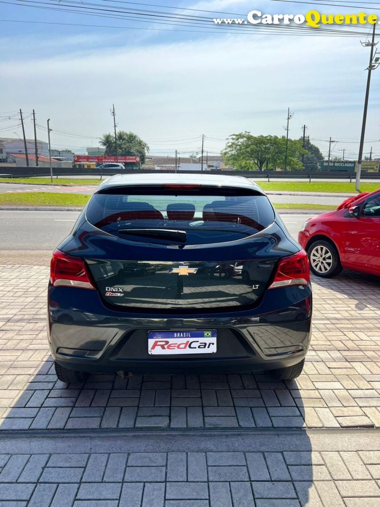 CHEVROLET   ONIX HATCH LT 1.0 8V FLEXPOWER 5P MEC.   CINZA 2019 1.0 FLEX - Loja