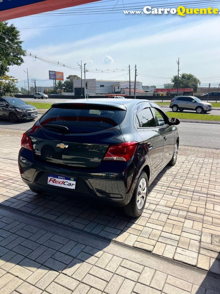 CHEVROLET   ONIX HATCH LT 1.0 8V FLEXPOWER 5P MEC.   CINZA 2019 1.0 FLEX - Loja