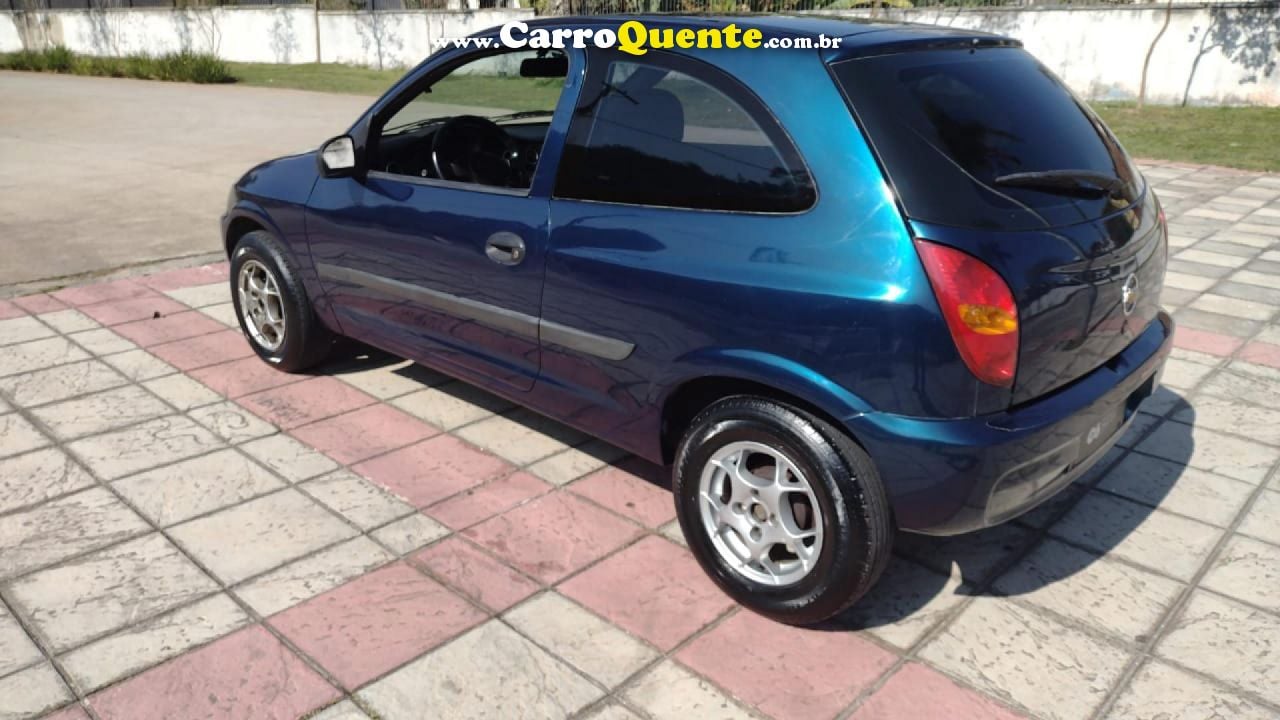 CHEVROLET   CELTA 1.0SUPERN.PIQ.1.0 MPFI VHC 8V 3P   AZUL 2003 1.0 GASOLINA - Loja