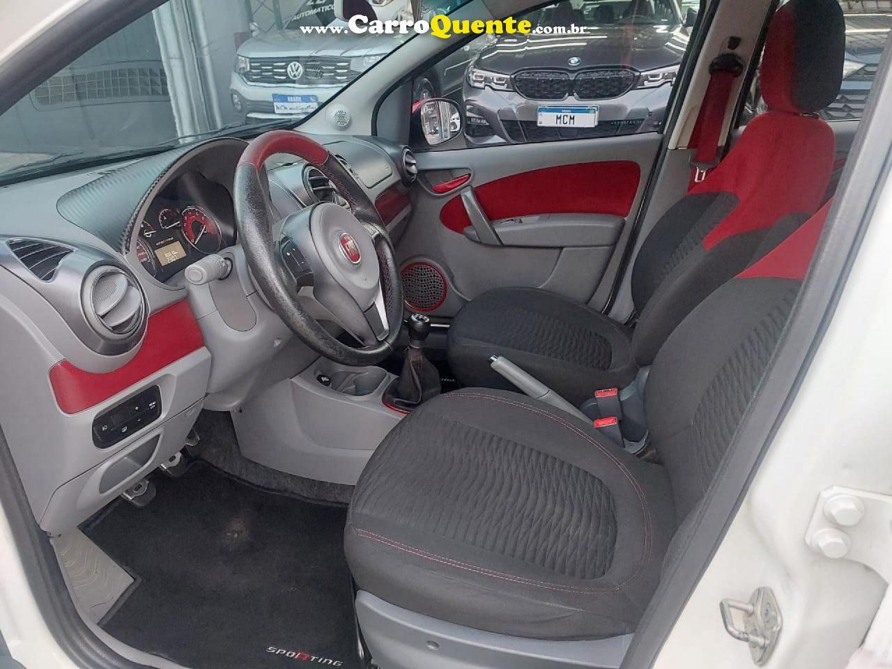 FIAT   PALIO SPORTING 1.6 FLEX 16V 5P   BRANCO 2014 1.6 FLEX - Loja