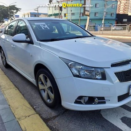 CHEVROLET   CRUZE HB SPORT LT 1.8 16V FLEXP. 5P MEC   BRANCO 2014 1.8 FLEX