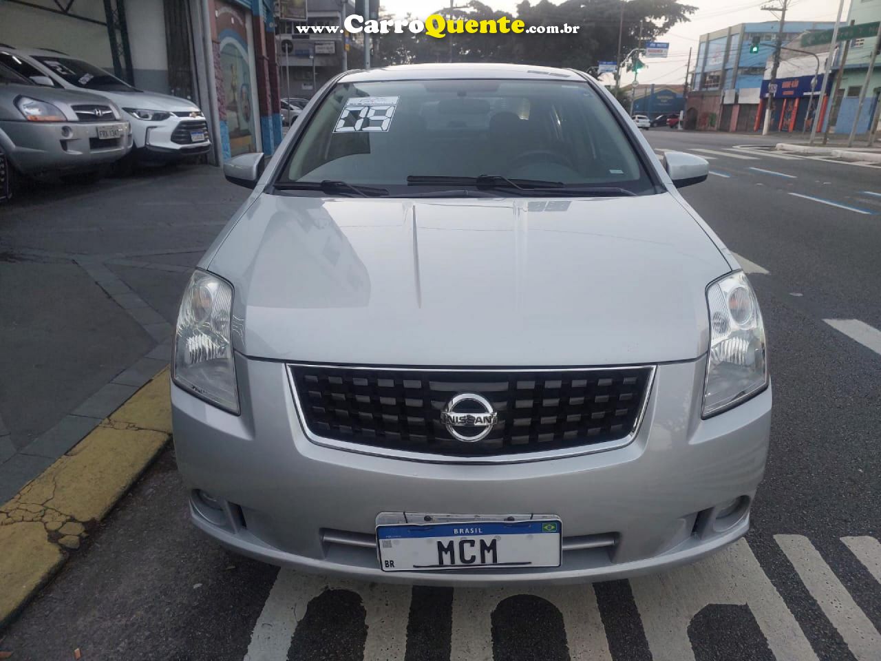 NISSAN   SENTRA 2.0 2.0 FLEX FUEL 16V MEC.   PRATA 2009 2.0 FLEX - Loja