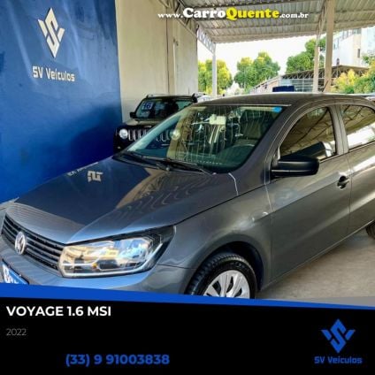 VOLKSWAGEN   VOYAGE 1.6 L AF5   CINZA 2022 1.6 FLEX