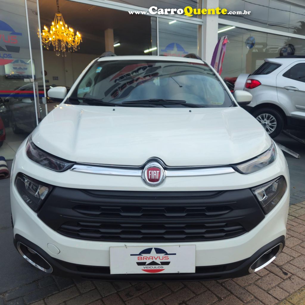 FIAT   TORO FREEDOM 1.8 16V FLEX AUT.   BRANCO 2019 1.8 FLEX - Loja