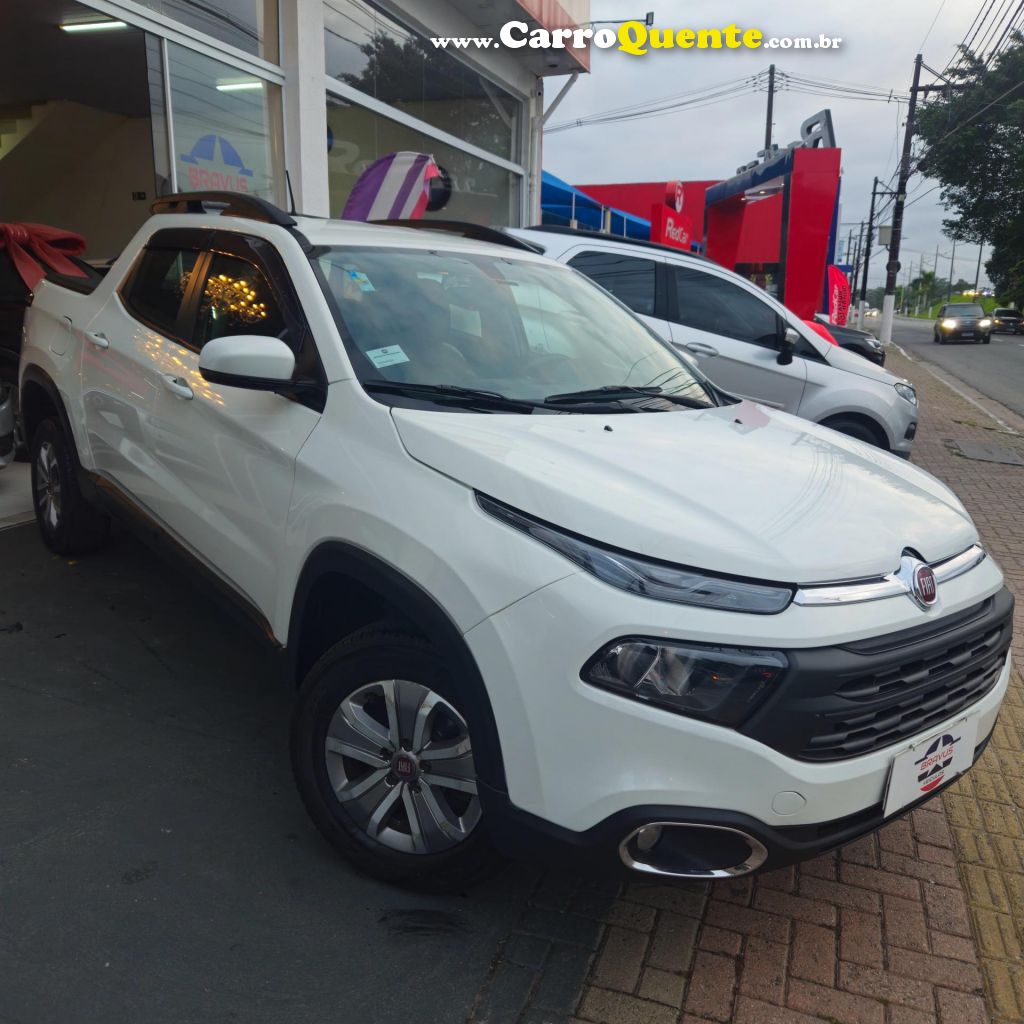 FIAT   TORO FREEDOM 1.8 16V FLEX AUT.   BRANCO 2019 1.8 FLEX - Loja