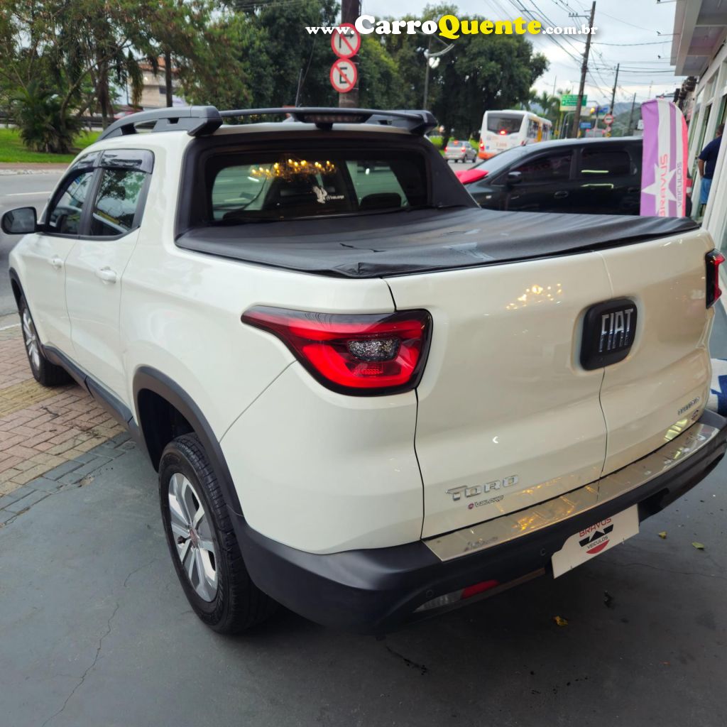 FIAT   TORO FREEDOM 1.8 16V FLEX AUT.   BRANCO 2019 1.8 FLEX - Loja