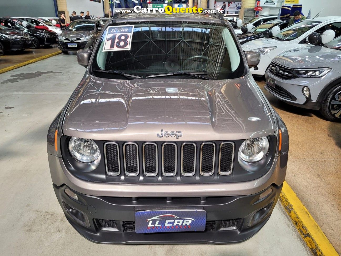 JEEP RENEGADE 1.8 16V LONGITUDE 49.000KM + AR DIGITAL - Loja