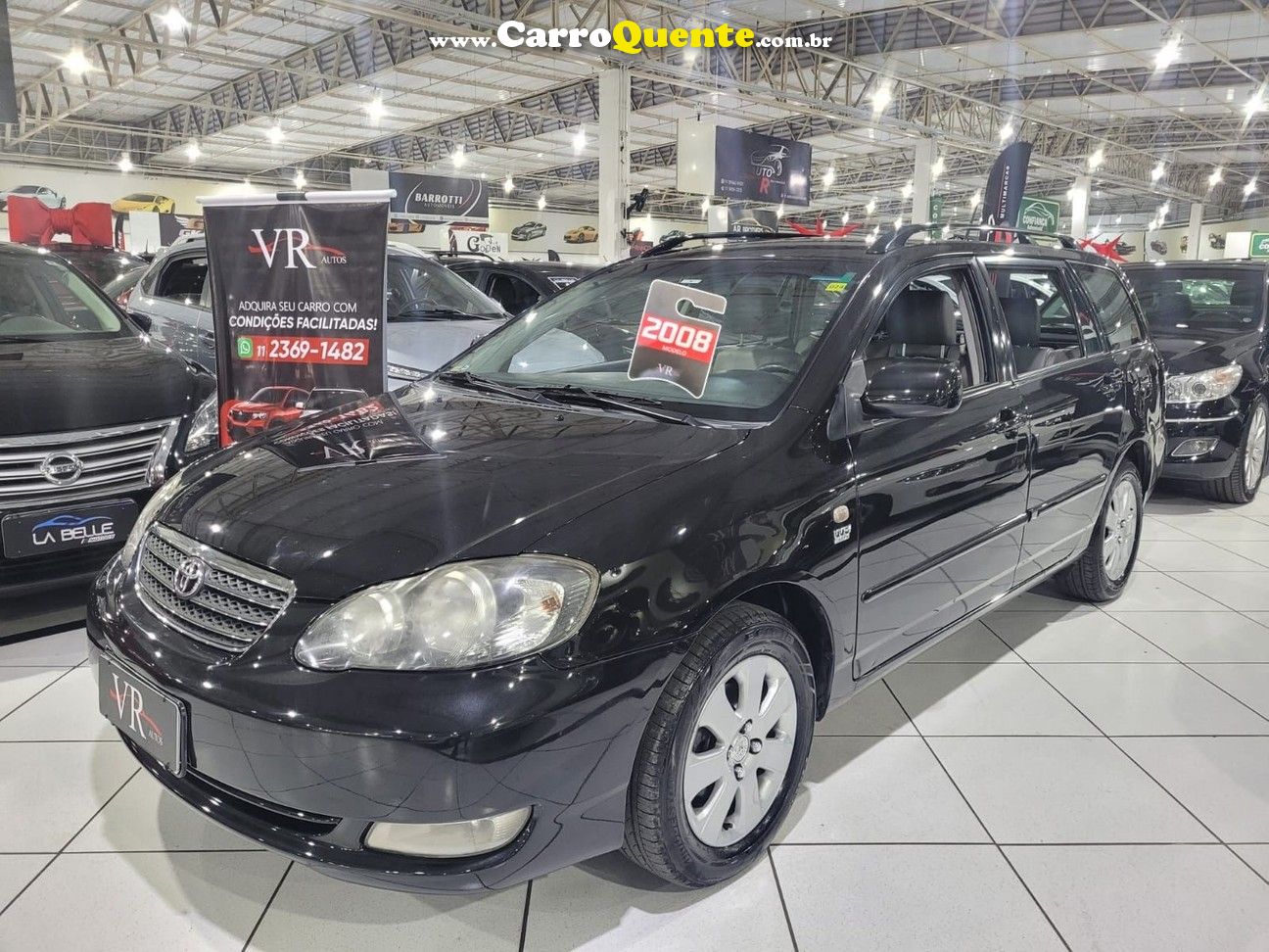 TOYOTA FIELDER 1.8 XEI 16V  KM 190.000 MUITO NOVA - Loja