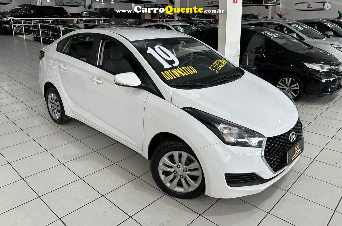 Hb20s Comfort Plus 1.6 Flex 2019 - Automatico - Loja