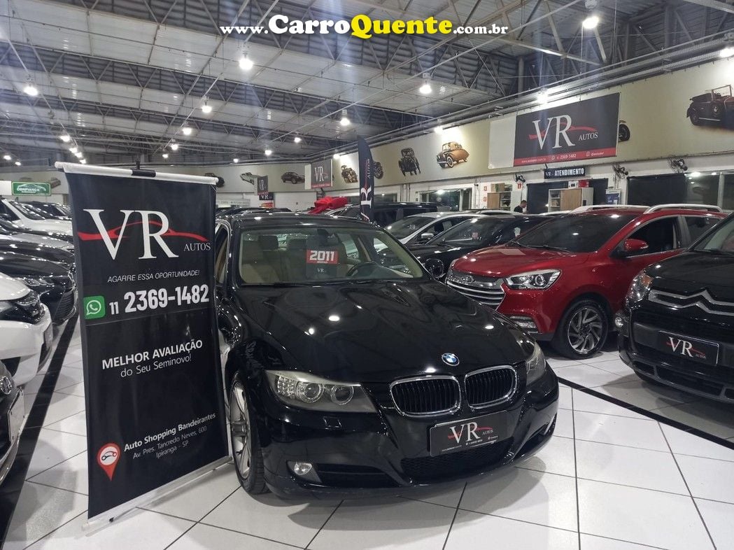 BMW 320I 2.0 16V MUITO NOVA!! PRETA COM INTERIOR BEGE!! - Loja