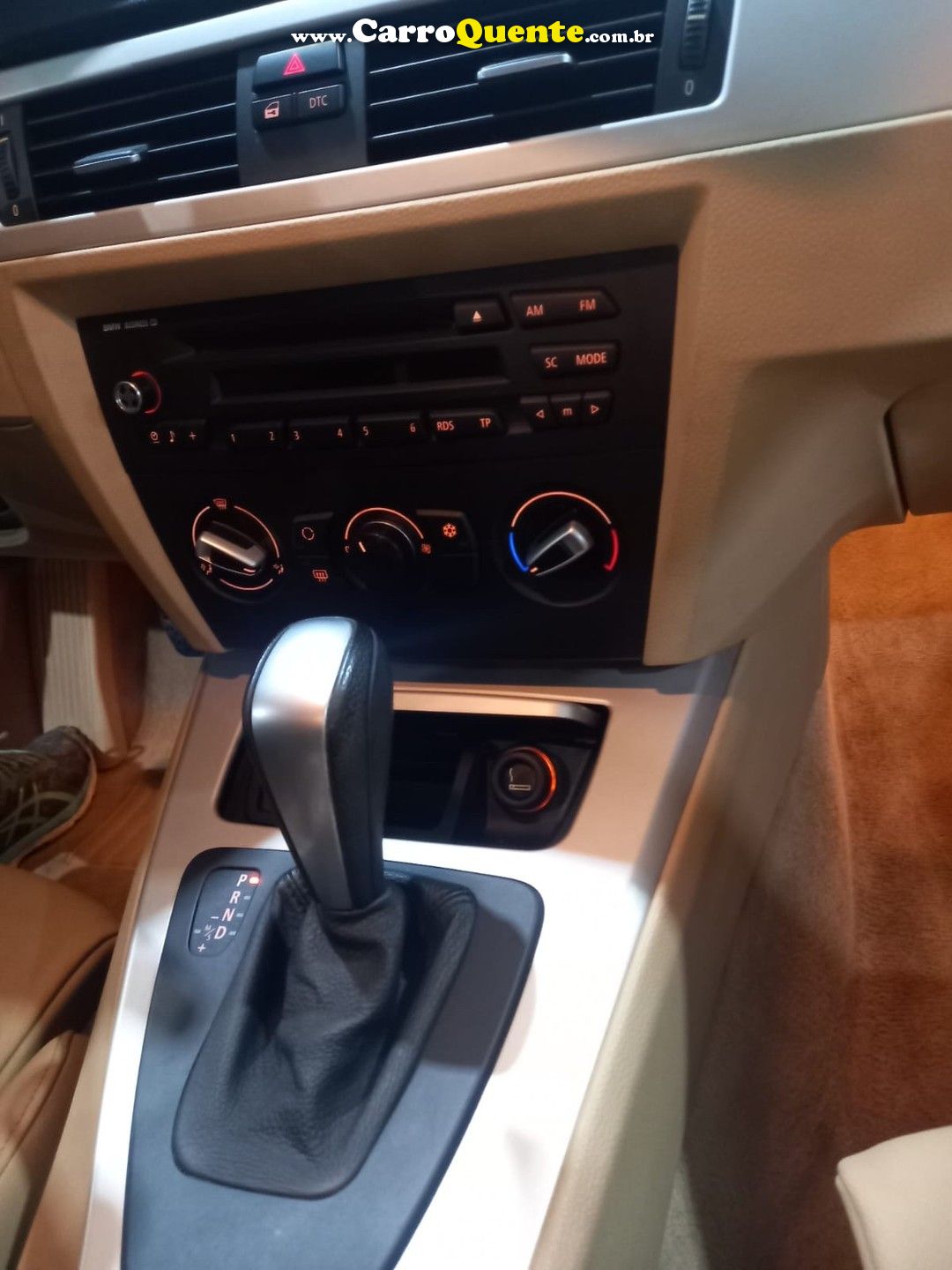 BMW 320I 2.0 16V MUITO NOVA!! PRETA COM INTERIOR BEGE!! - Loja