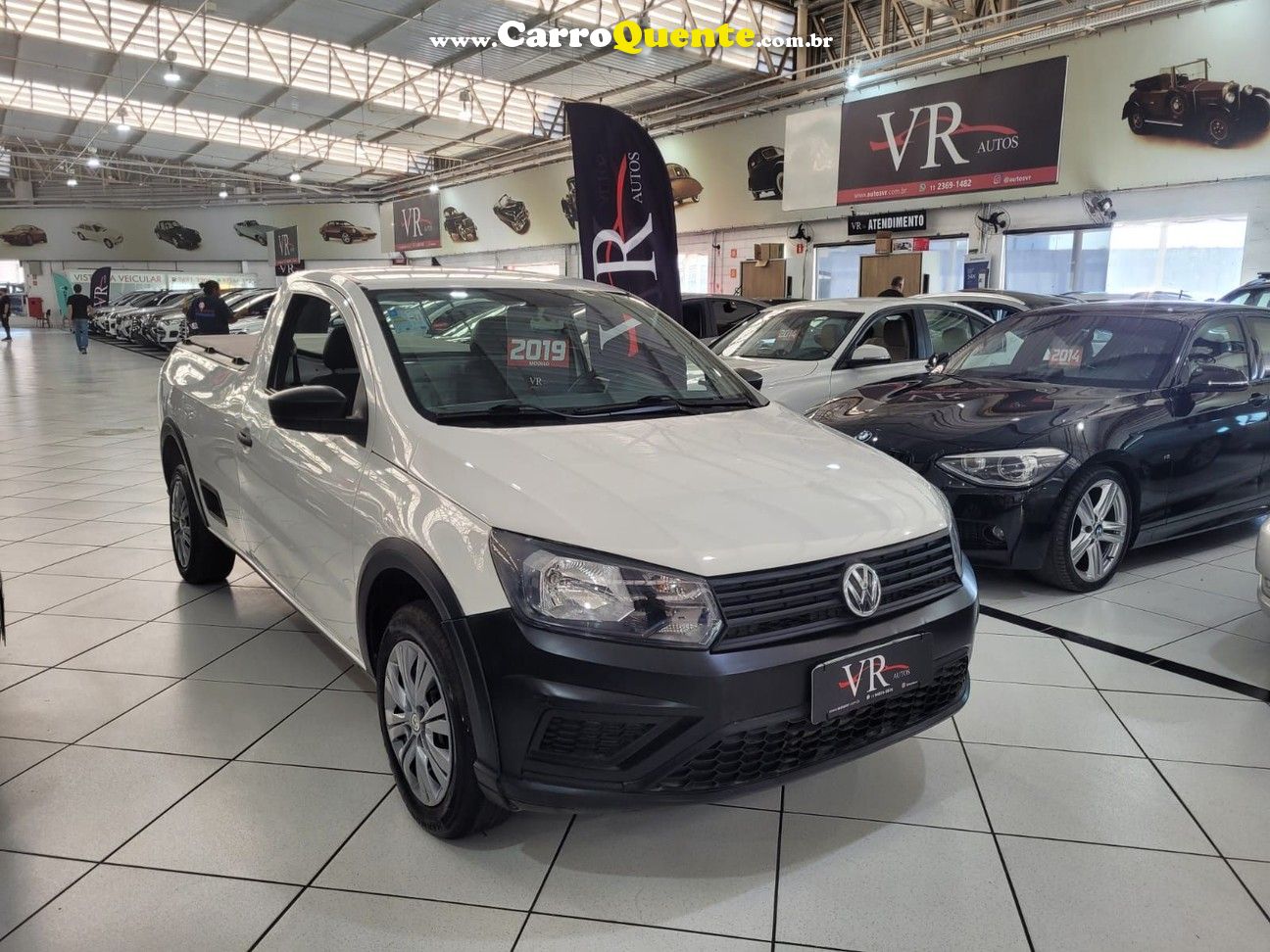 VOLKSWAGEN SAVEIRO 1.6 MSI ROBUST CS KM 60.000 SÓ DIREÇÃO HIDRAULICA - Loja