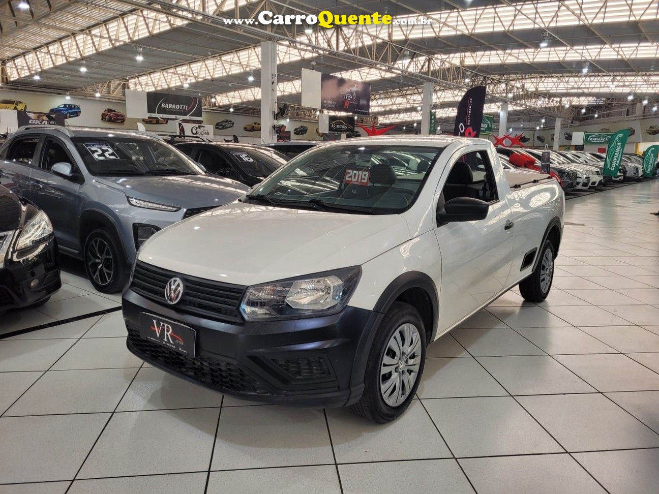 VOLKSWAGEN SAVEIRO 1.6 MSI ROBUST CS KM 60.000 SÓ DIREÇÃO HIDRAULICA - Loja