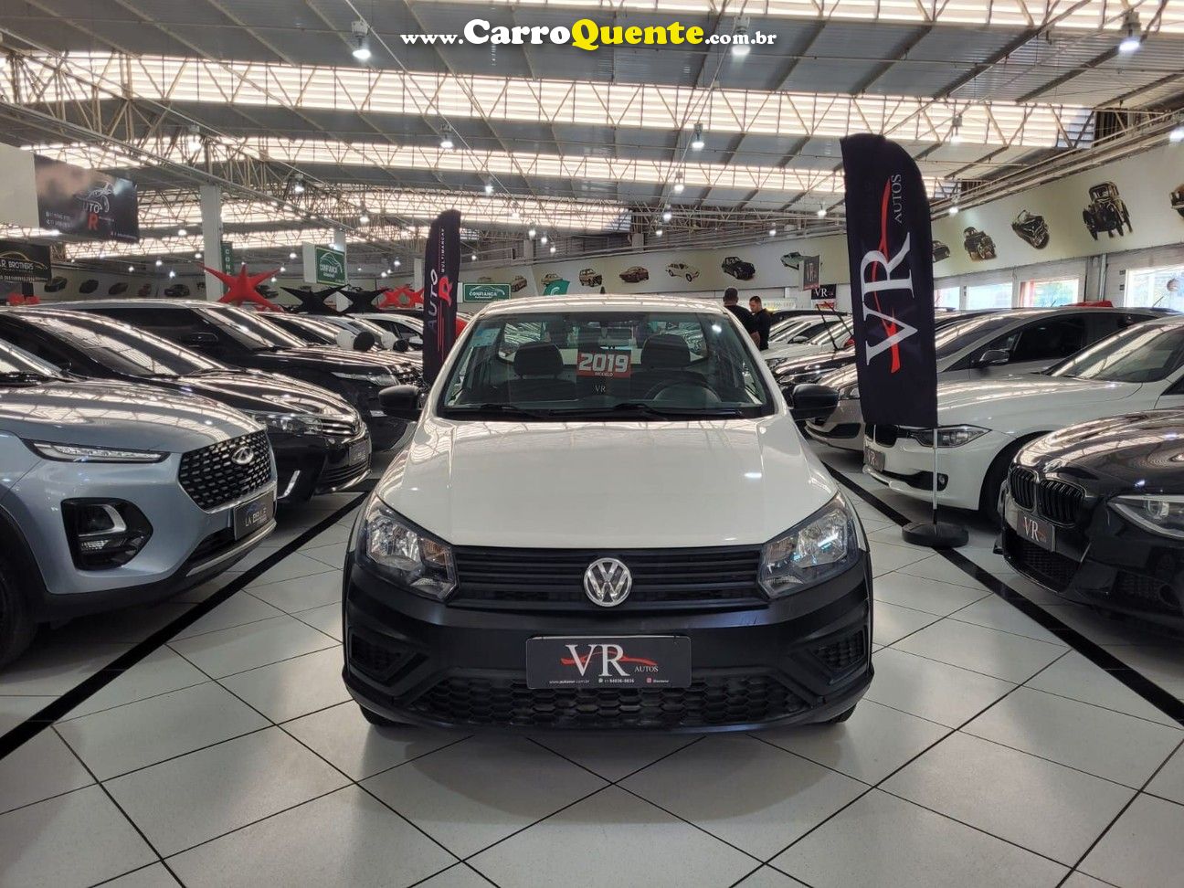 VOLKSWAGEN SAVEIRO 1.6 MSI ROBUST CS KM 60.000 SÓ DIREÇÃO HIDRAULICA - Loja