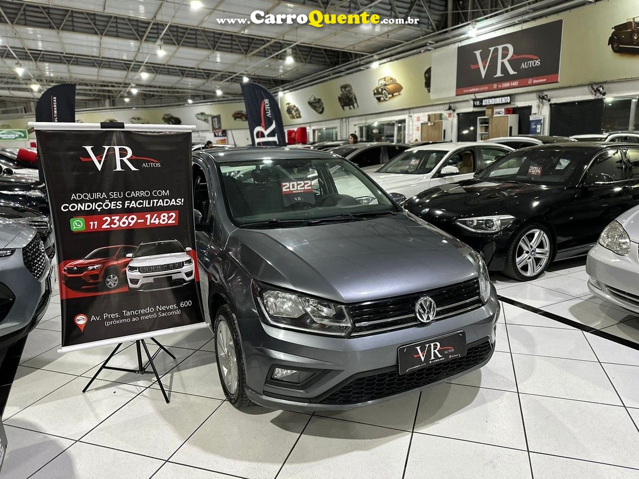 VOLKSWAGEN GOL 1.6 MSI TOTAL KM 58.000 MUITO NOVO - Loja