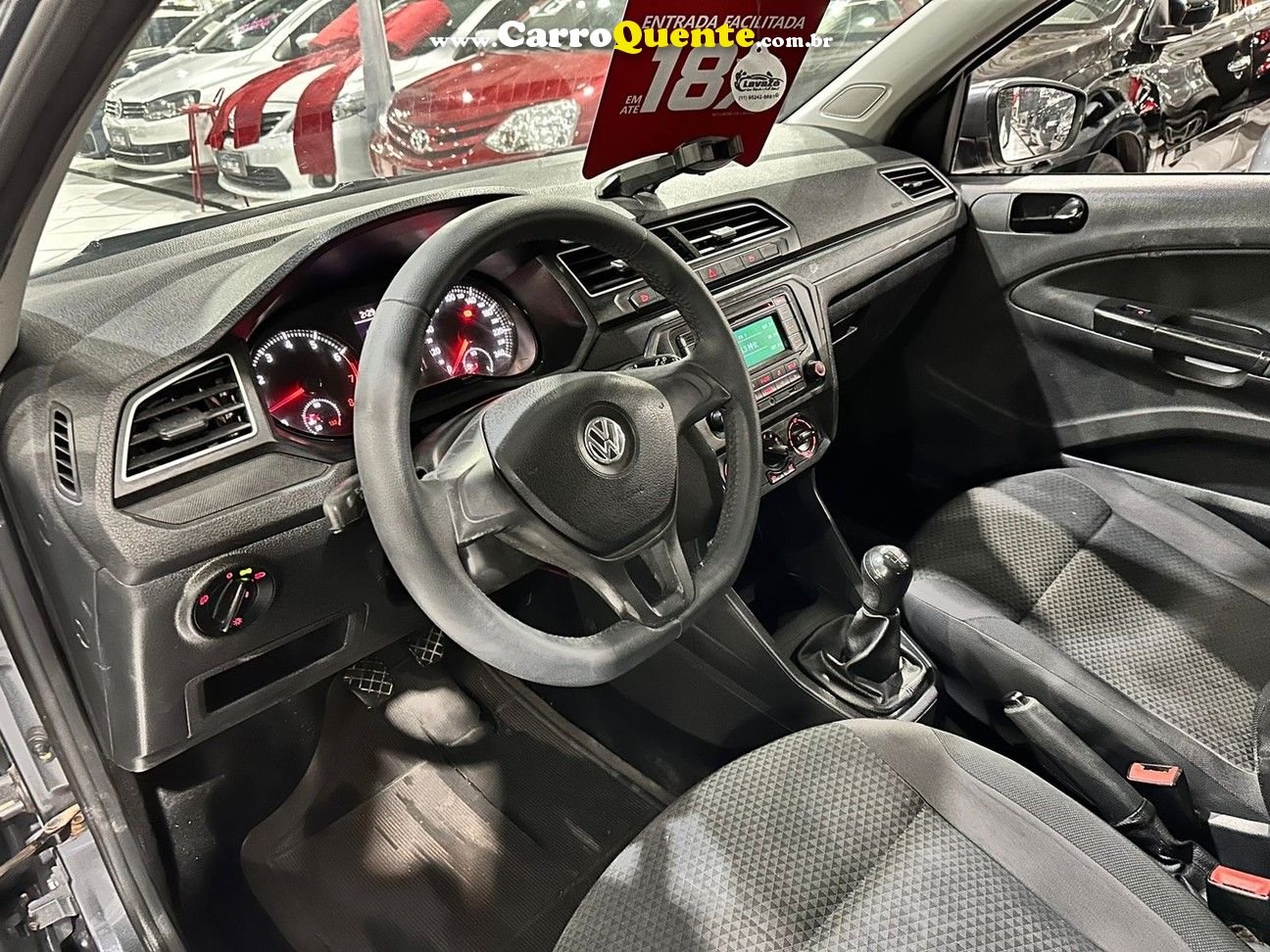 VOLKSWAGEN GOL 1.6 MSI TOTAL KM 58.000 MUITO NOVO - Loja