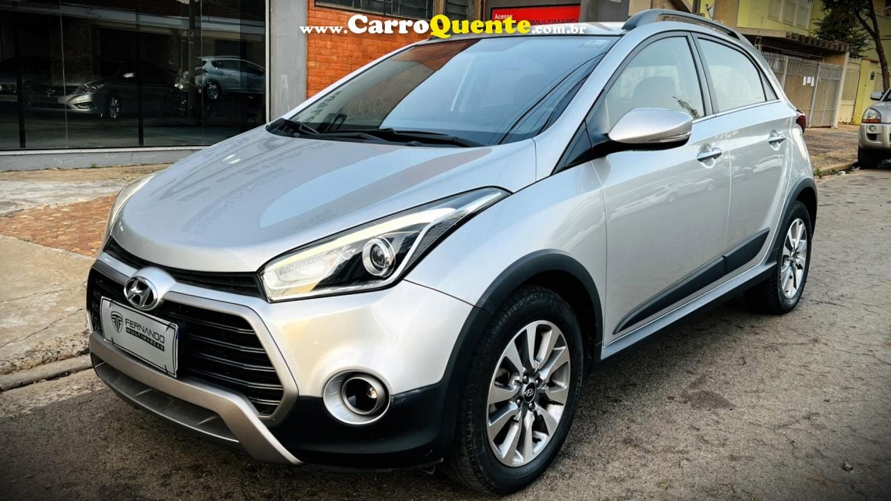 HYUNDAI   HB20X PREMIUM 1.6 FLEX 16V AUT.   PRATA 2018 1.6 FLEX - Loja