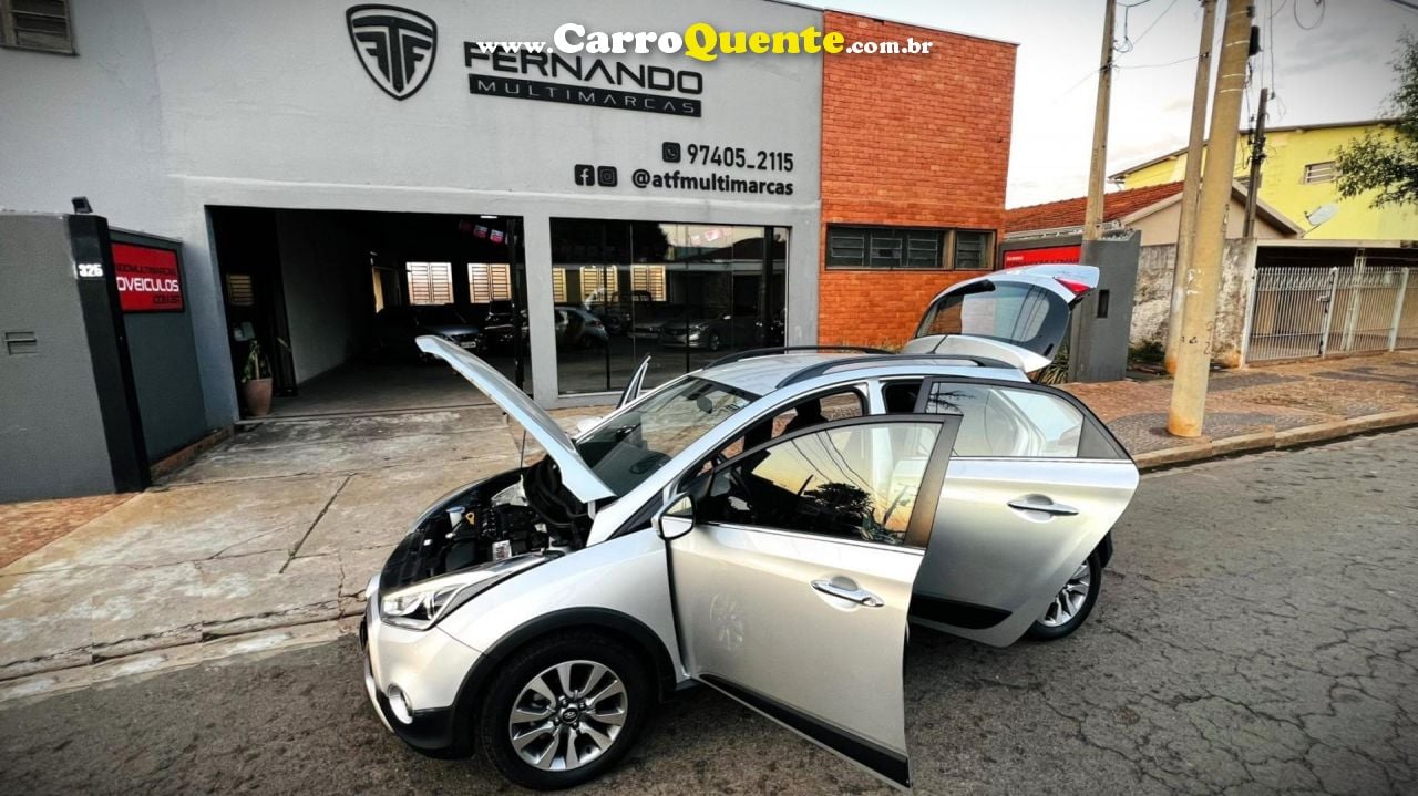 HYUNDAI   HB20X PREMIUM 1.6 FLEX 16V AUT.   PRATA 2018 1.6 FLEX - Loja