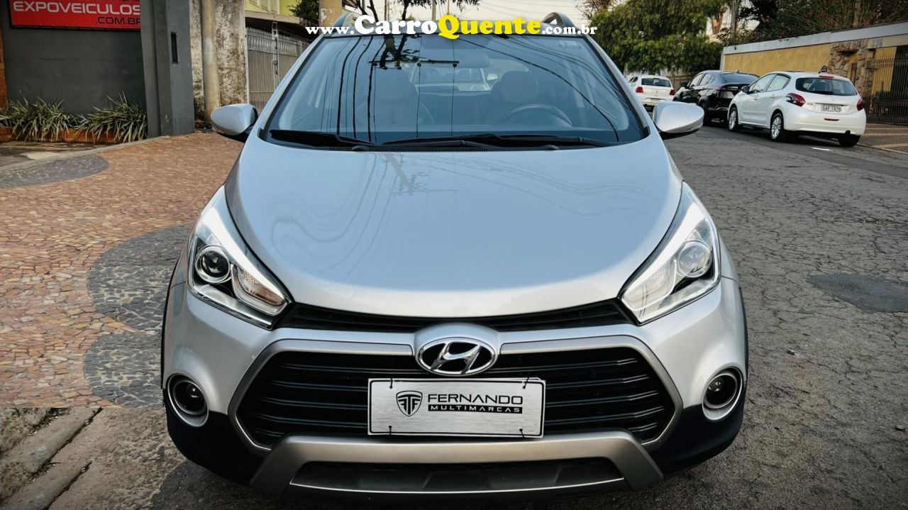 HYUNDAI   HB20X PREMIUM 1.6 FLEX 16V AUT.   PRATA 2018 1.6 FLEX - Loja