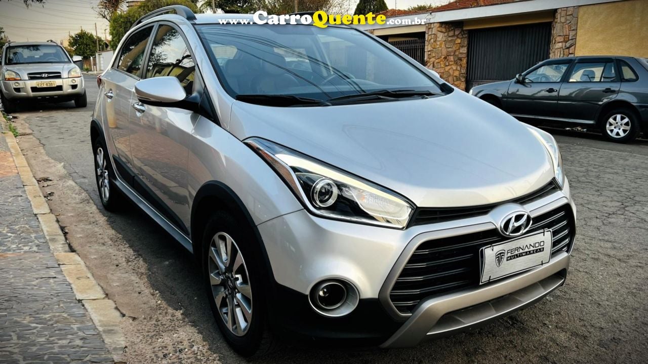 HYUNDAI   HB20X PREMIUM 1.6 FLEX 16V AUT.   PRATA 2018 1.6 FLEX - Loja