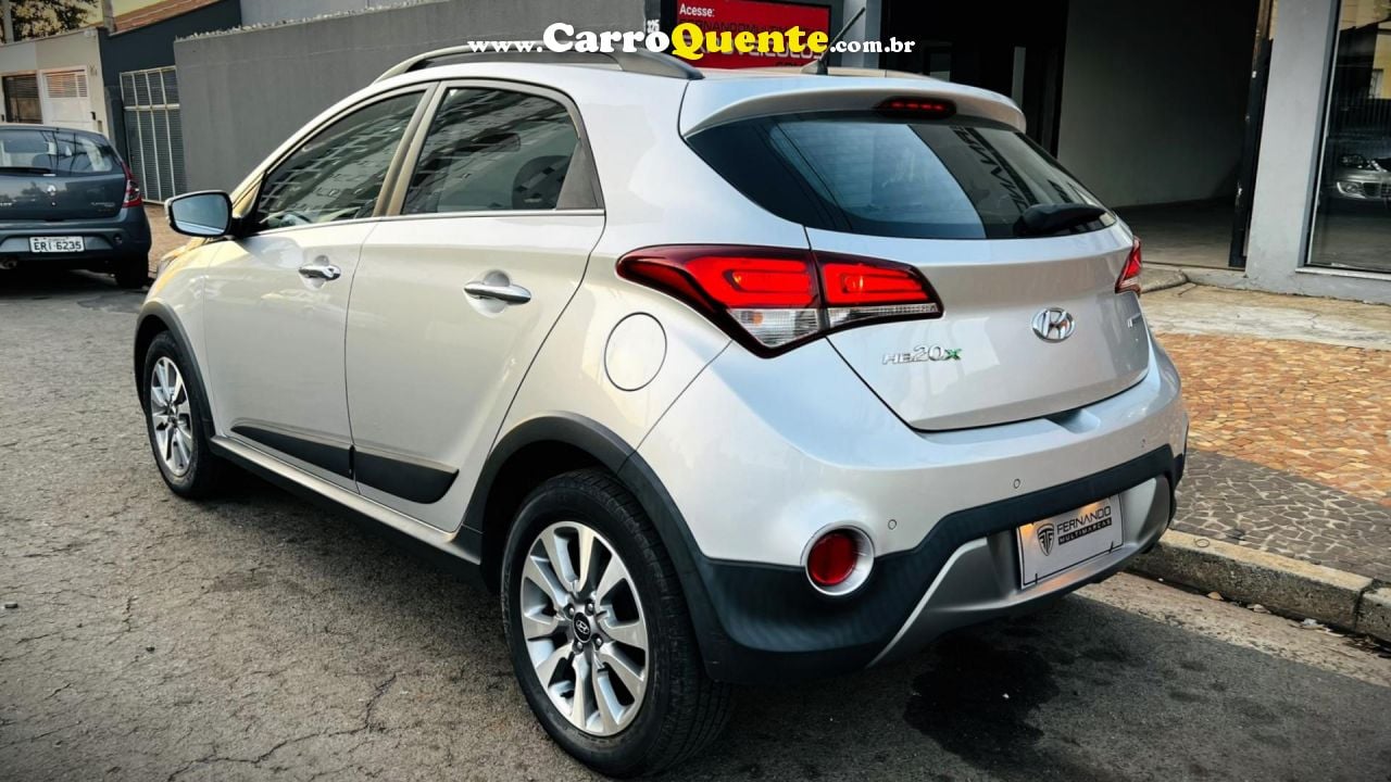 HYUNDAI   HB20X PREMIUM 1.6 FLEX 16V AUT.   PRATA 2018 1.6 FLEX - Loja