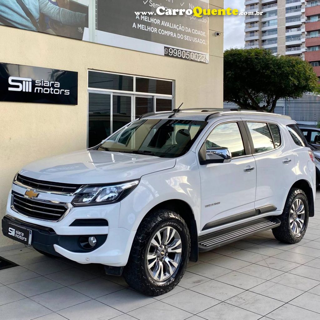 CHEVROLET   TRAILBLAZER LTZ 3.6 V6  AUT.   BRANCO 2017 3.6 GASOLINA - Loja