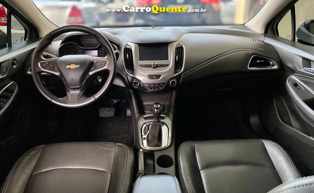 CHEVROLET   CRUZE LT 1.4 16V TURBO FLEX 4P AUT.   CINZA 2019 1.4 FLEX - Loja