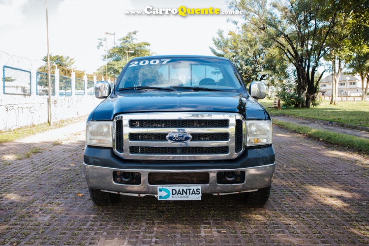 FORD   F-250 XLT 3.9 4X2 DIESEL TB   PRETO 2007 3.9 DIESEL - Loja