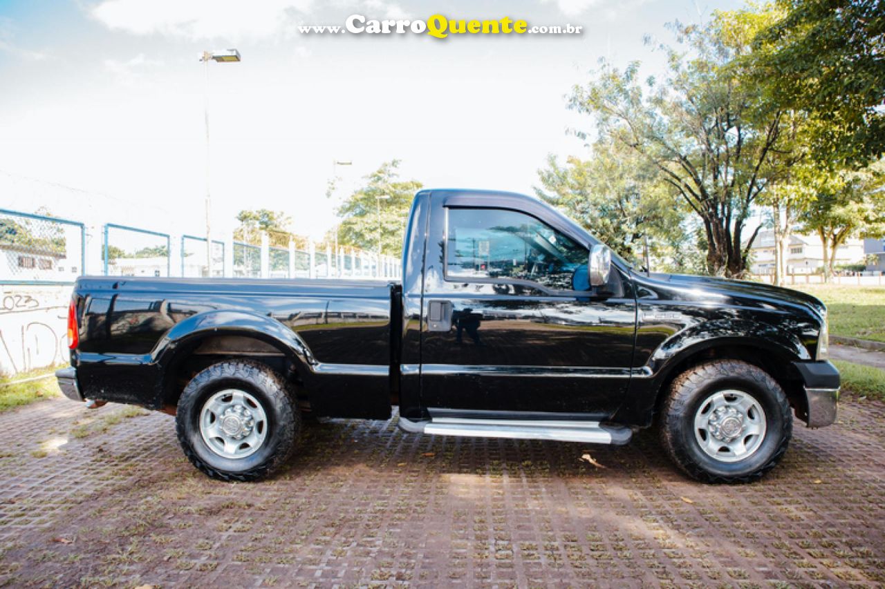 FORD   F-250 XLT 3.9 4X2 DIESEL TB   PRETO 2007 3.9 DIESEL - Loja