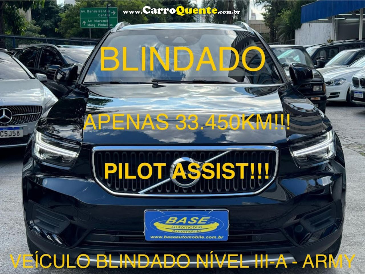 VOLVO   VOLVO XC 40 2.0 T5 MOMENTUM AWD GEARTRONIC   PRETO 2020 2.0 T GASOLINA - Loja