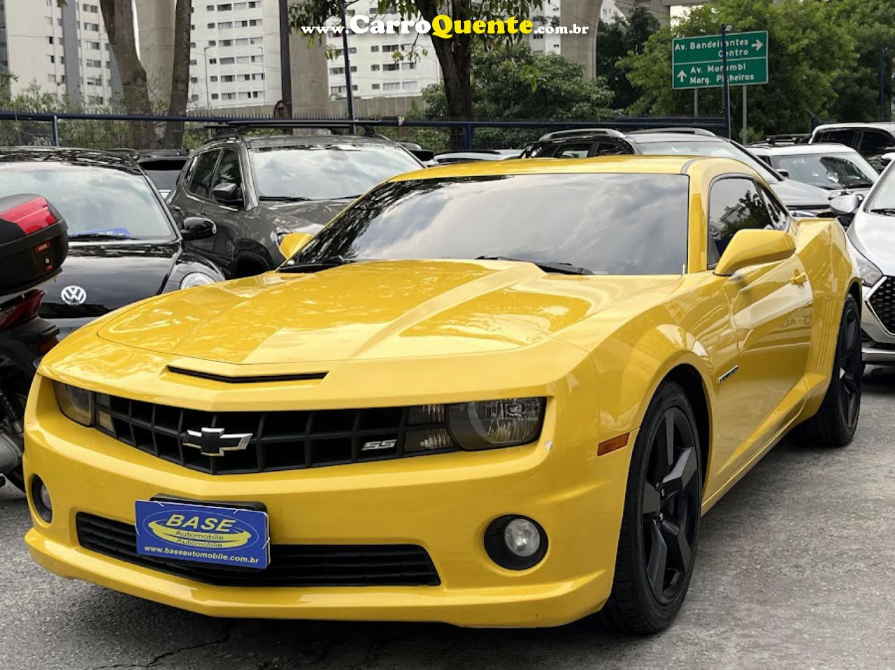 CHEVROLET   CAMARO SS 6.2 V8 16V   AMARELO 2012 6.2 GASOLINA - Loja