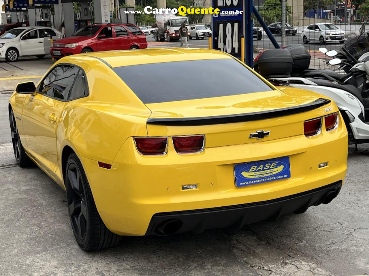 CHEVROLET   CAMARO SS 6.2 V8 16V   AMARELO 2012 6.2 GASOLINA - Loja