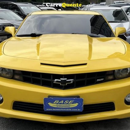 CHEVROLET   CAMARO SS 6.2 V8 16V   AMARELO 2012 6.2 GASOLINA