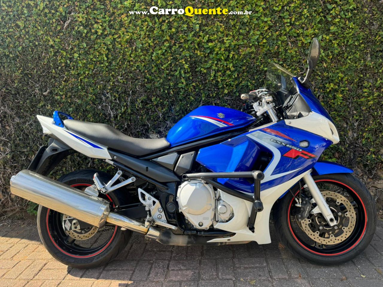 SUZUKI   GSX 650F   AZUL 2010 650 GASOLINA - Loja