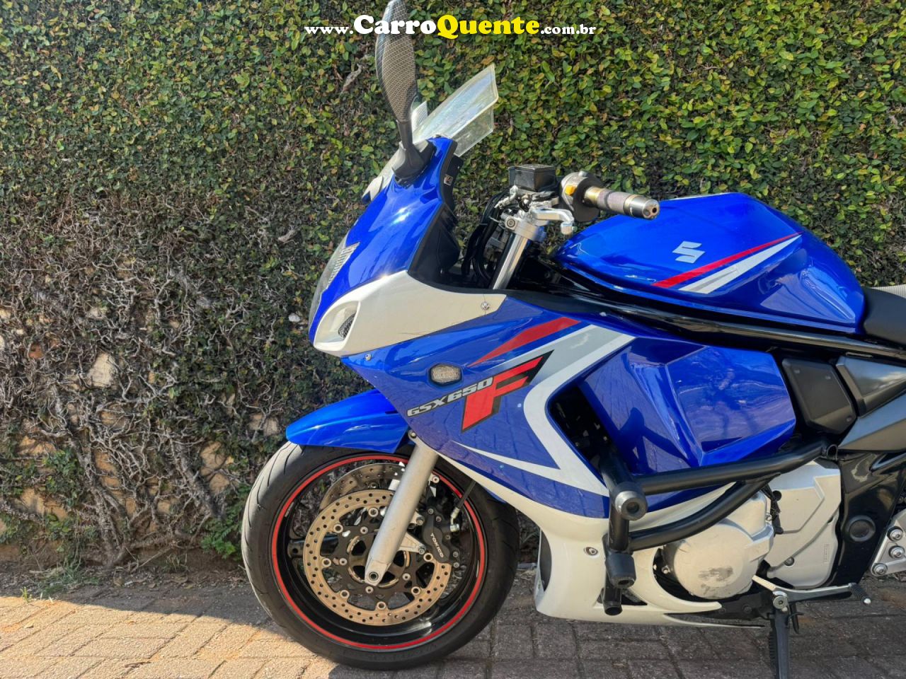 SUZUKI   GSX 650F   AZUL 2010 650 GASOLINA - Loja