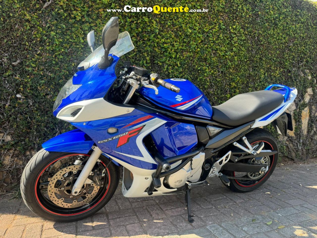 SUZUKI   GSX 650F   AZUL 2010 650 GASOLINA - Loja